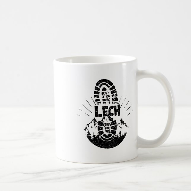 Mug Randonneur Lech Vorarlberg Autriche Vacances  (Droite)