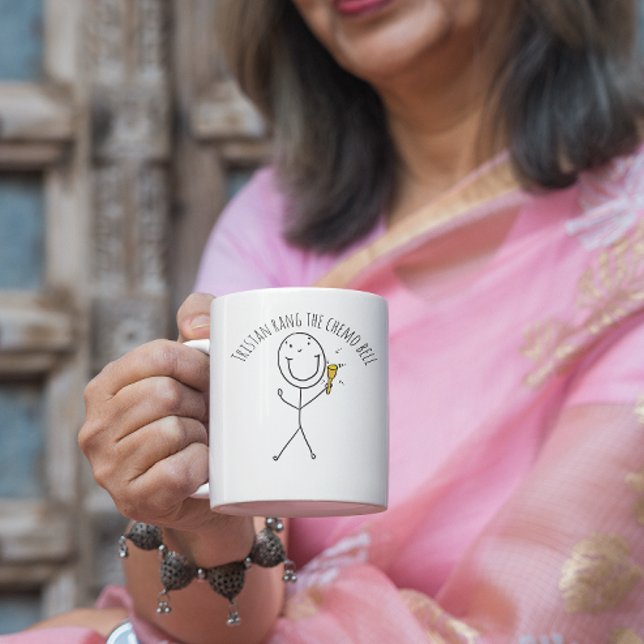 Mug Rang Le Chemo Bell Personnalisable (Créateur téléchargé)