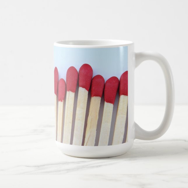 Mug Rangée d'allumettes (Droite)