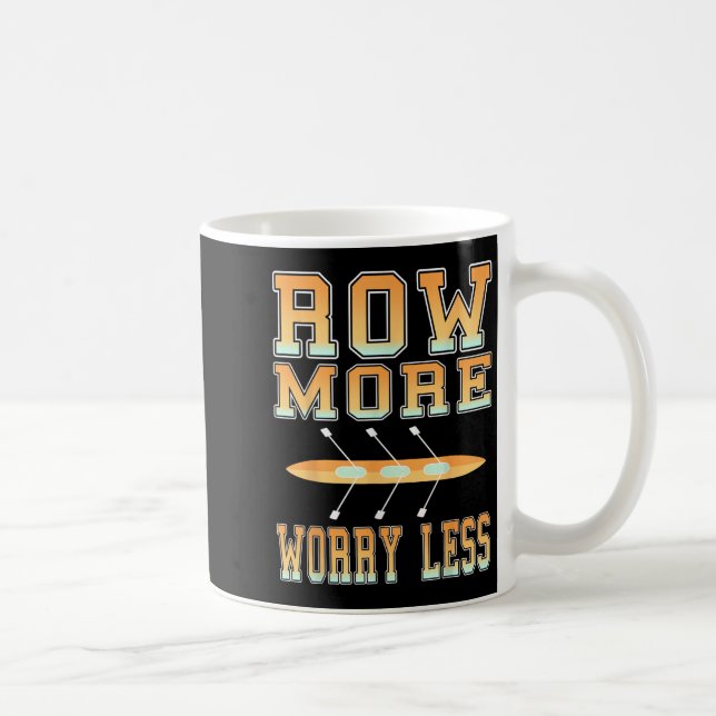 Mug Rangée Plus Inquiète Motivation De L'Équipe D'Équi (Droite)