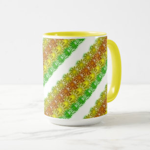 Mug - Rangées de marguerites de Gelatin