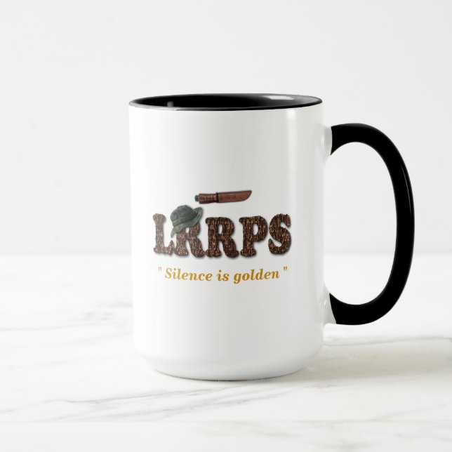Mug rangers aéroportés de l'armée vétérans de la LRRPS (Droite)