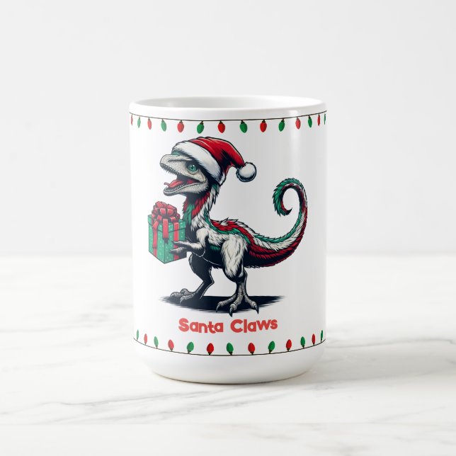 Mug rapace de Noël Santa hat (Centre)