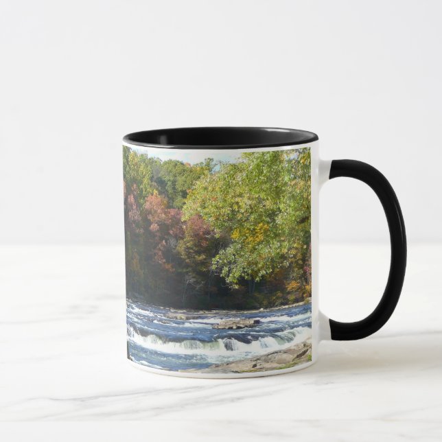 Mug Rapides de la rivière Ohiopyle en automne Pennsylv (Droite)