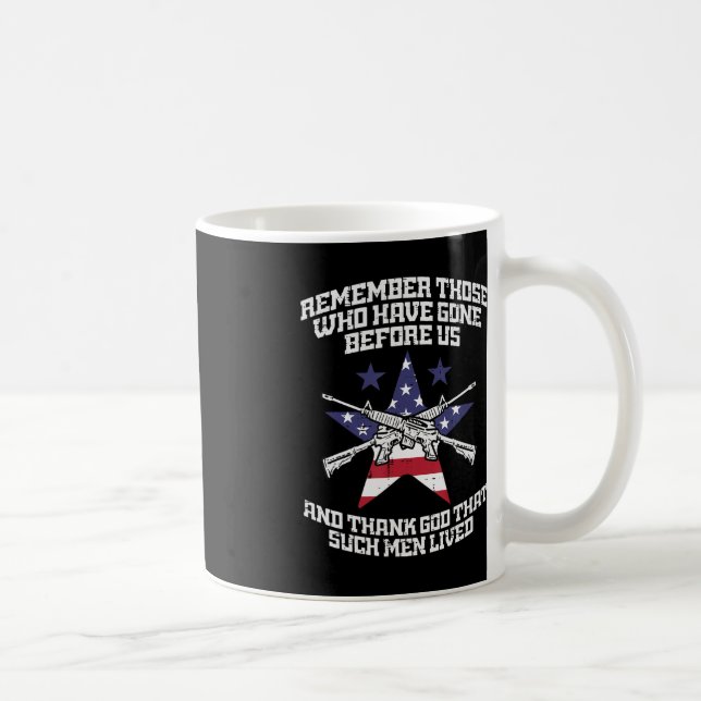 Mug Rappelez-Vous Ceux Qui Sont Partis Devant Nous Dra (Droite)