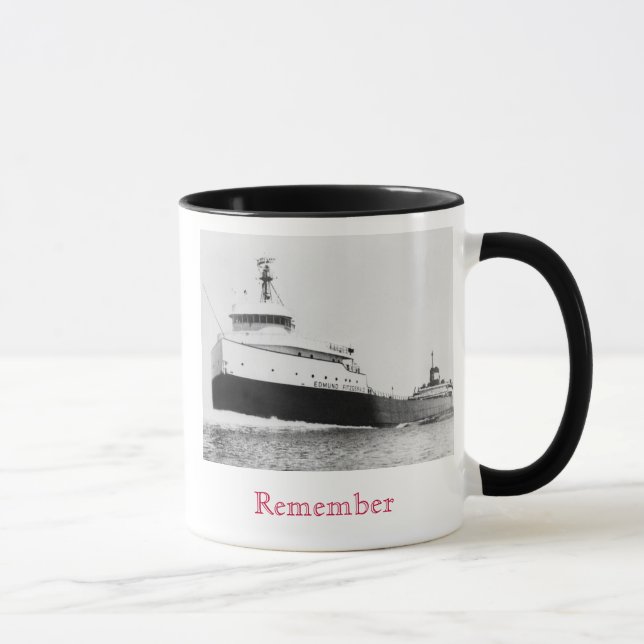 Mug Rappelez-vous : Edmund Fitzgerald (Droite)
