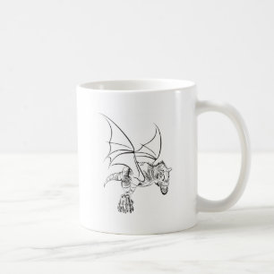 Mug Raptor ailé / Tribal