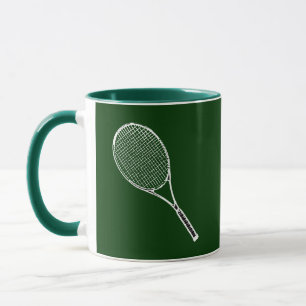 Mug raquette de tennis