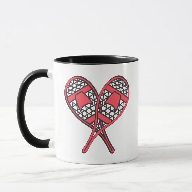 Mug Raquettes Croix-Rouge par (Gauche)