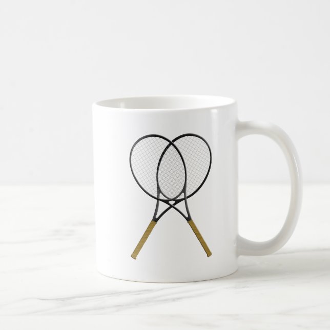 Mug Raquettes de tennis Sport (Droite)