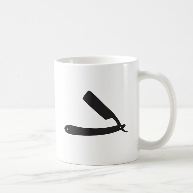 Mug rasoir de raseur-coiffeur (Droite)
