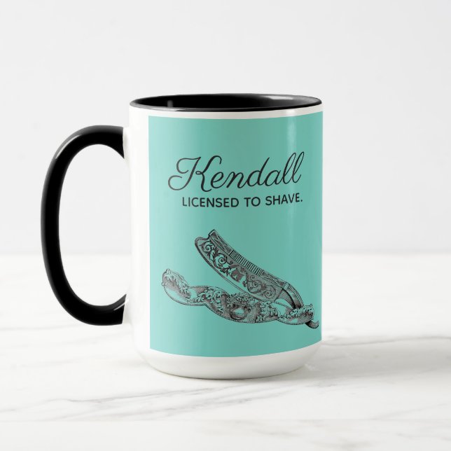 Mug Rasoir droit sterling (Gauche)