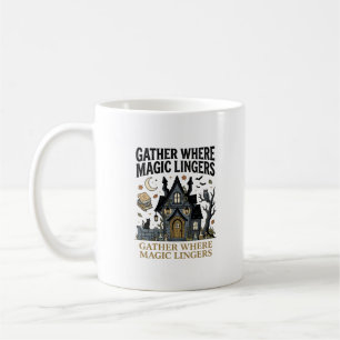 Mug Rassemblement de la maison hantée d'Halloween