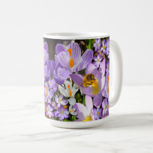 Mug Rassembler le nectar des abeilles des fleurs de Cr