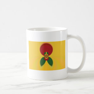 Mug Rasta Colours Art Abstrait Imprimer