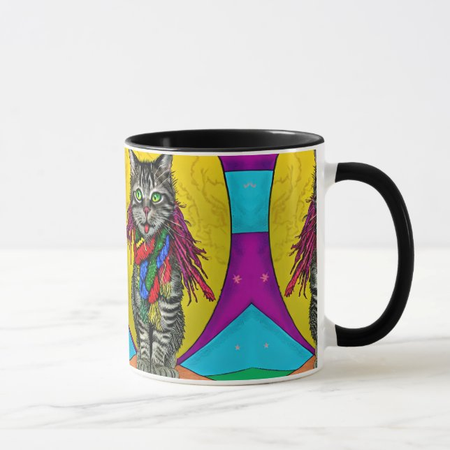 Mug Rasta Kitten I (Droite)