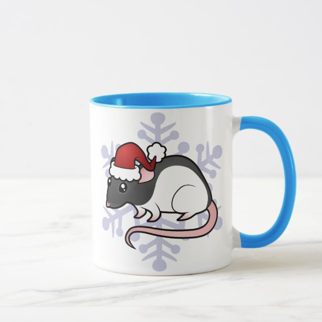 Mug Rat de Noël (Droite)