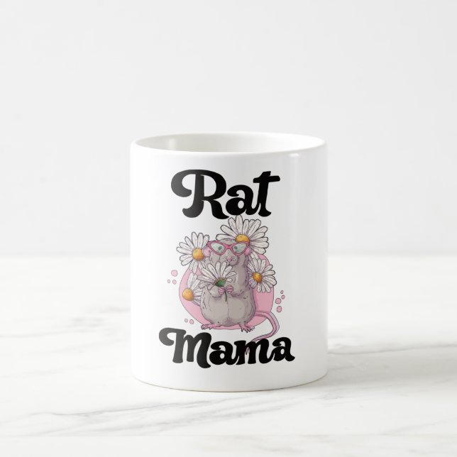 Mug Rat Mama Cadeaux Rat Propriétaire Rat Animal de co (Centre)