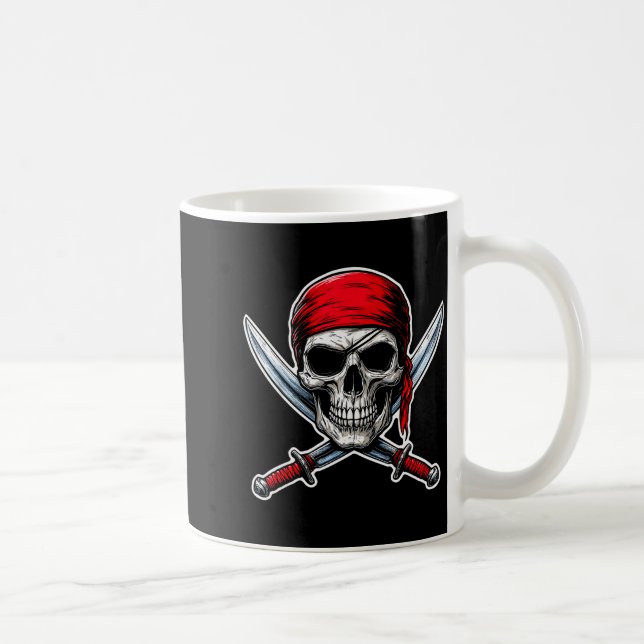 Mug Rate Flag Skull And Crossbones Skeleton Costume Ha (Droite)