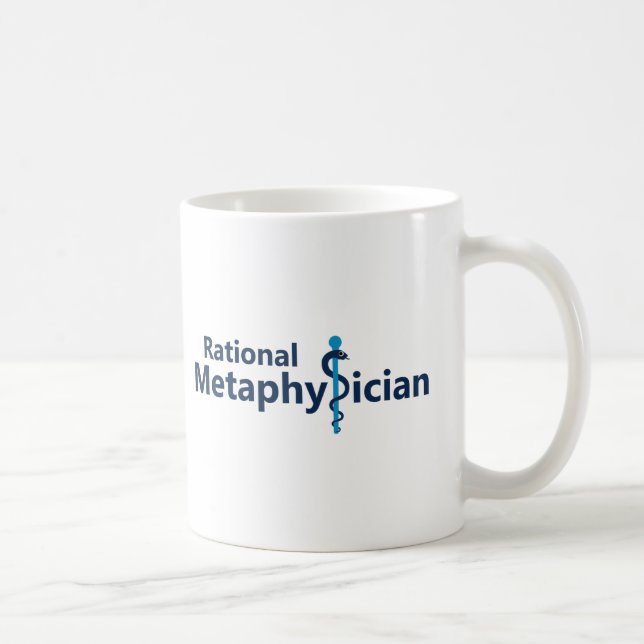Mug Rationaliste Métaphysicien Rod Asclepius  (Droite)