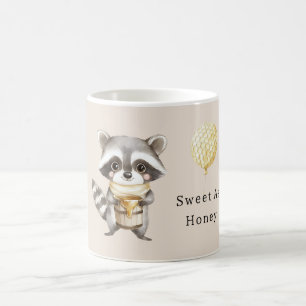 Mug Raton laveur alvéoles de miel ballon doux comme du