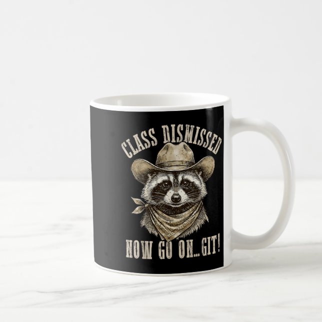 Mug Raton laveur Cl Rejeté Aller sur Git Fun Dernier J (Droite)