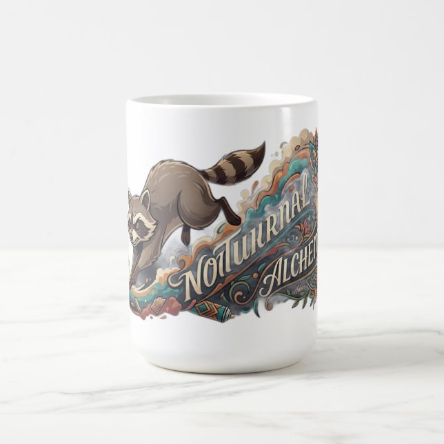 Mug Raton laveur d'Alchimie Nocturne à manches longues (Centre)