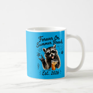 Mug Raton laveur d'été de retraite en vacances d'été p