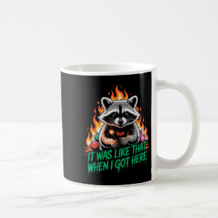 Mug Raton laveur drôle de Noël Raton laveur de Noël