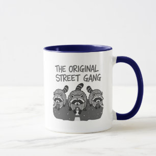 Mug Raton laveur drôle Gang de rue original