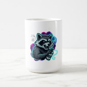 Mug Raton laveur graffiti manches longues