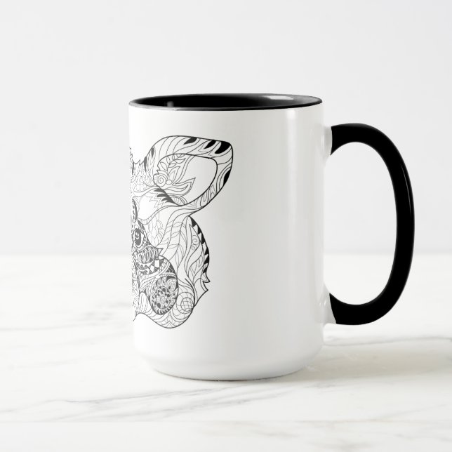 Mug Raton laveur inspiré (Droite)