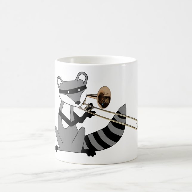 Mug Raton laveur jouant le trombone (Centre)