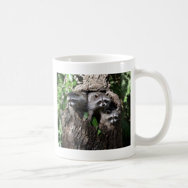 Mug Raton laveur - les trois amis (Droite)