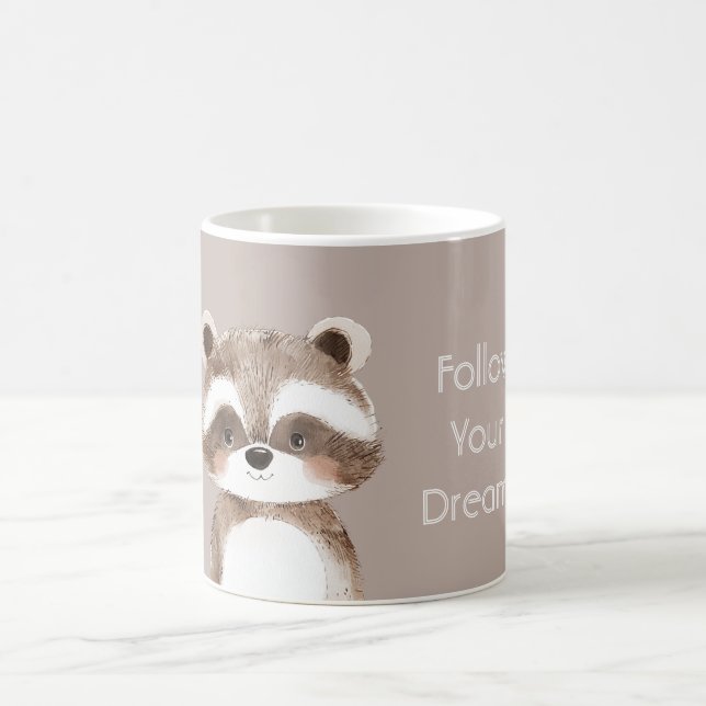 Mug Raton laveur Suivez Vos Rêves (Centre)
