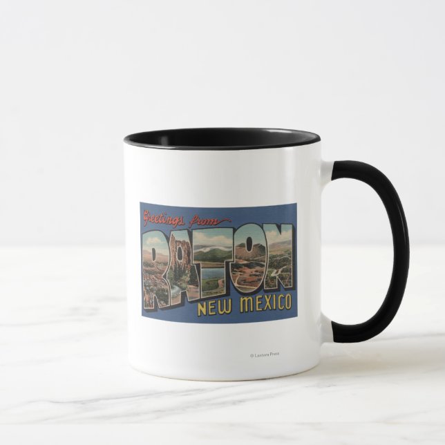 Mug Raton, Nouveau-Mexique - Scènes de grandes lettres (Droite)