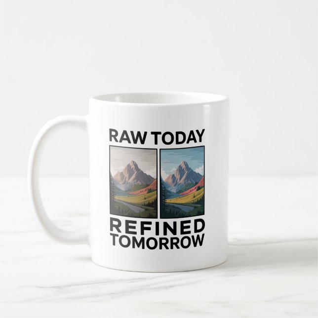 Mug RAW Aujourd'hui Raffiné Demain (Gauche)
