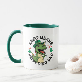 Mug Rawrr Signifie Joyeux Jour Dino