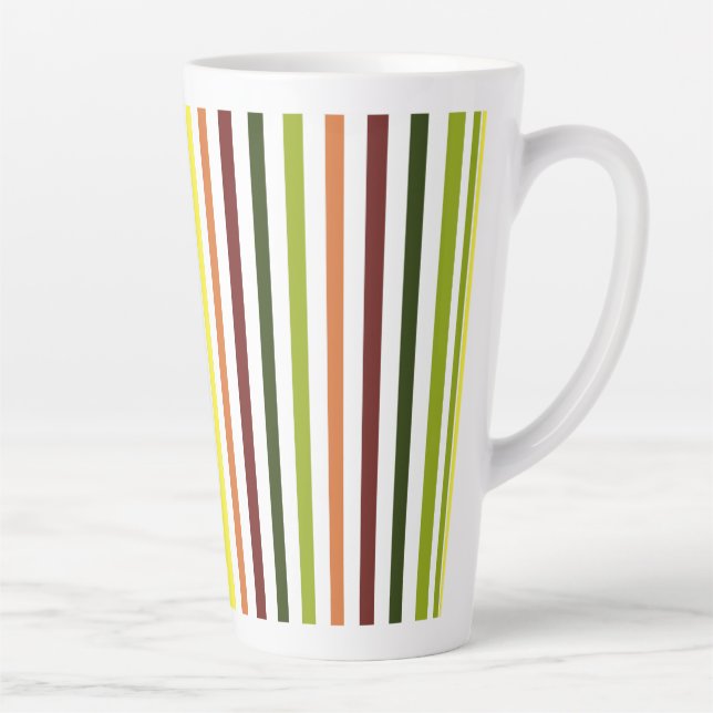 Mug rayé de couleur (Droite)