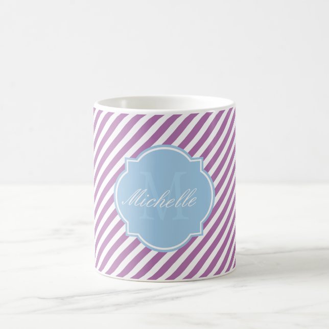Mug rayé de l'orchidée rayé (Centre)