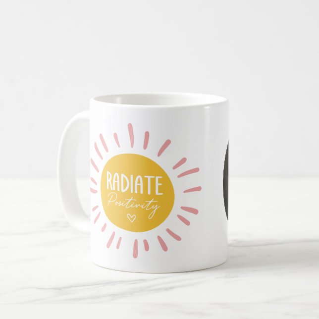 Mug Rayon de Soleil Positivité (Devant gauche)