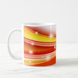 Mug Rayons et lumières Abstraits colorés