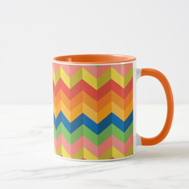 Mug rayure en zigzag (Droite)