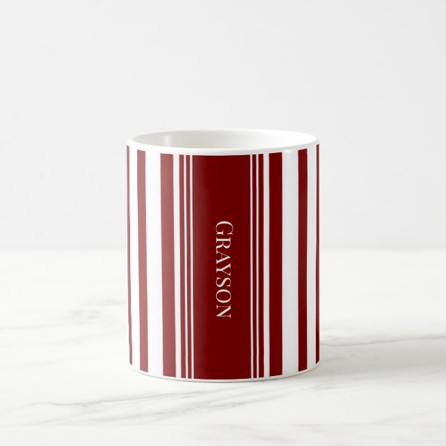 Mug Rayure rouge (Centre)