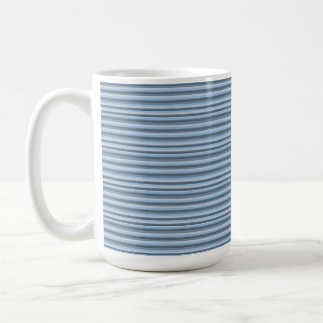 Mug Rayures bleues (Gauche)