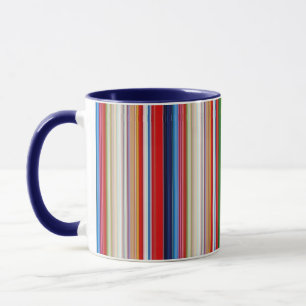 Mug Rayures colorées chaudes