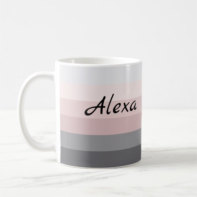 Mug Rayures Crépusculaires Urbaines  (Gauche)