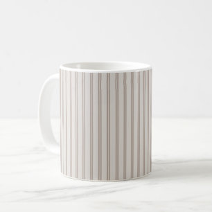 Mug Rayures doubles brunes et crème