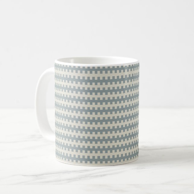 Mug rayures géométriques (Devant gauche)