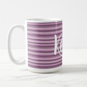 Mug Rayures roses